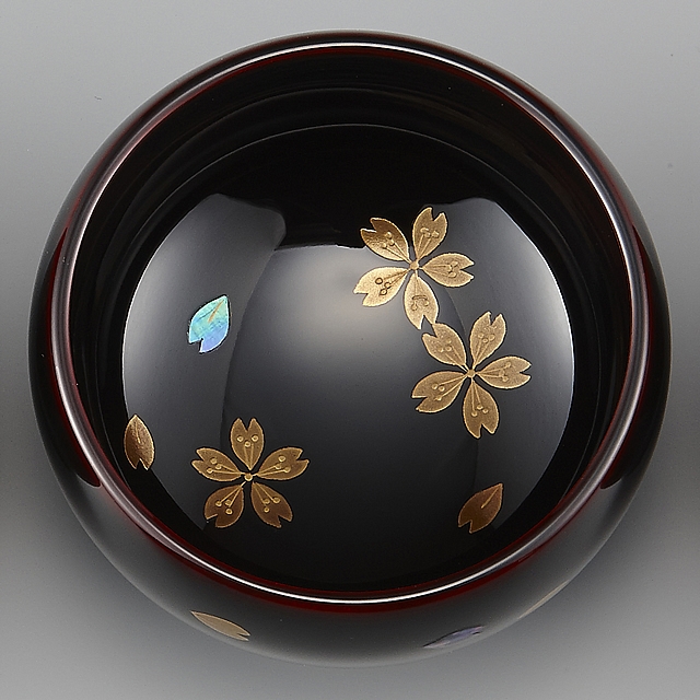<p class="eig">Urushi Art Wajimanuri：sake cup (a single article) cherry blossoms (code:3162 - cherry blossoms)</p><p class="nih">輪島塗　ぐい呑み　溜塗り　桜</p>